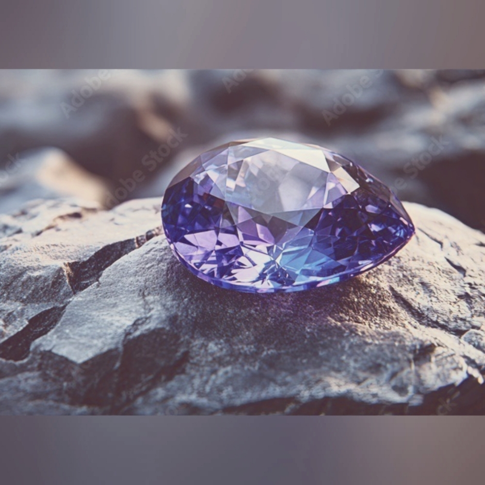 Display Only🪻Tanzanite Is RarerThanADiamond & Exhibits Pleochroism.